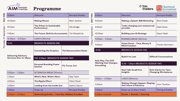 AIM Programme 2026