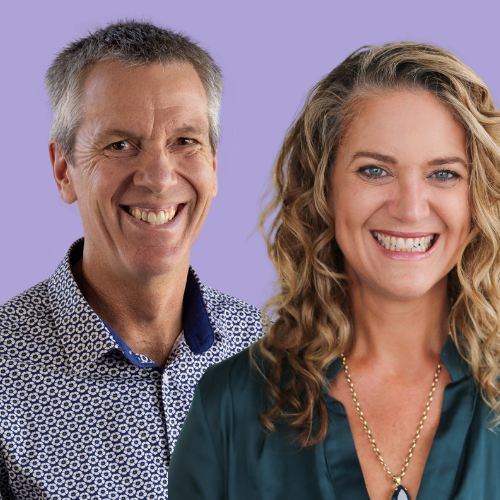 Natasha McDowell and Mark Jenkins