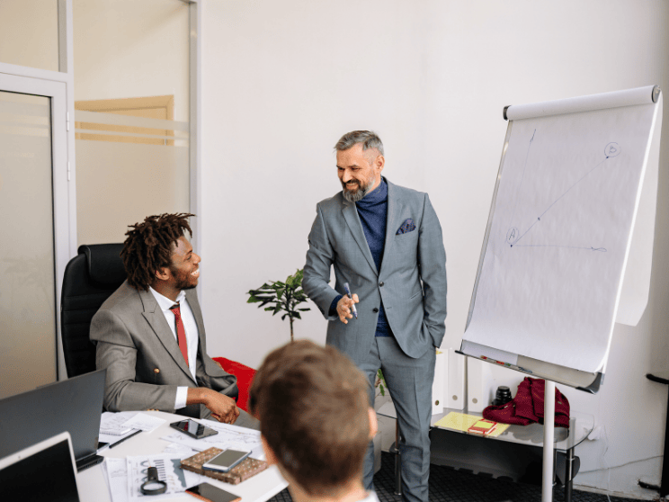 One page business plan image