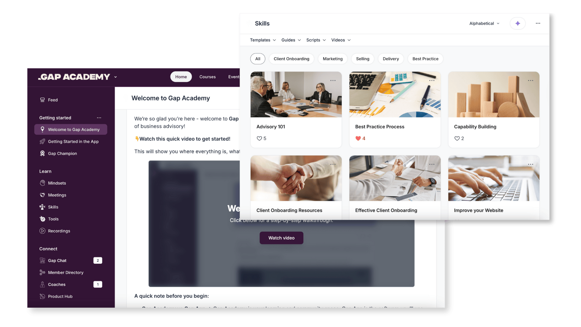 Gap Academy and education hub