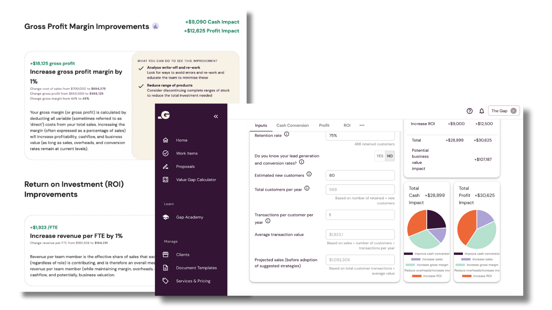 The Value Gap Calculator